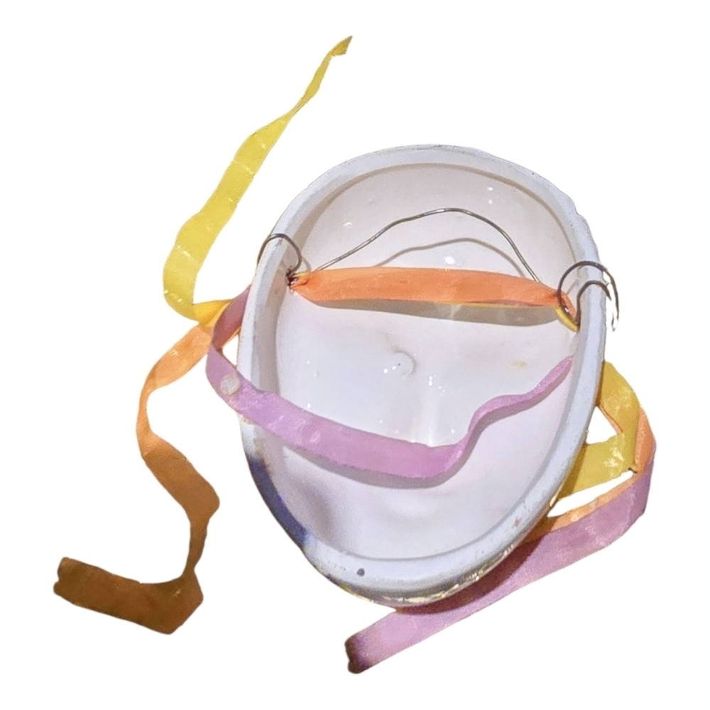 Jester Mask Wall Art with Vibrant Ribbons NEW - Picture 4 of 10